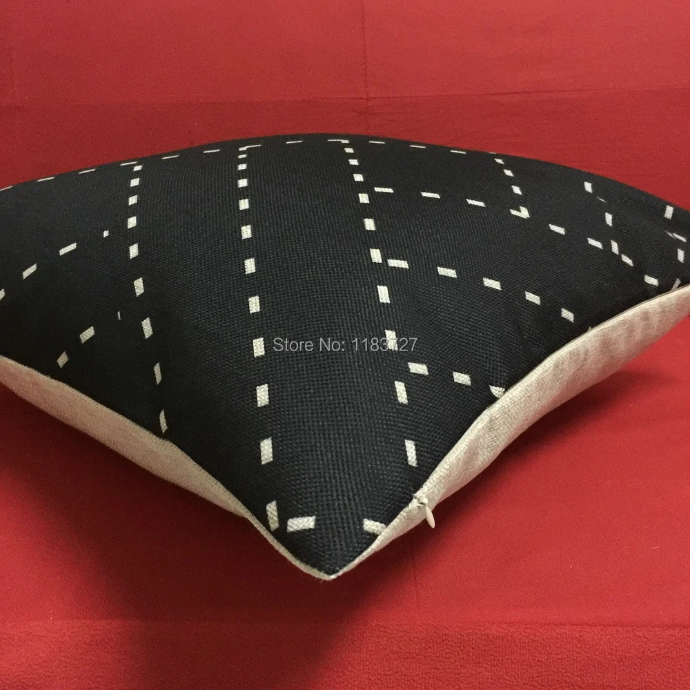 Подушка для королевы KISS, декоративная Геометрическая наволочка, наволочка для дивана, 45x45 см, подушка для стульев/автомобильных сидений