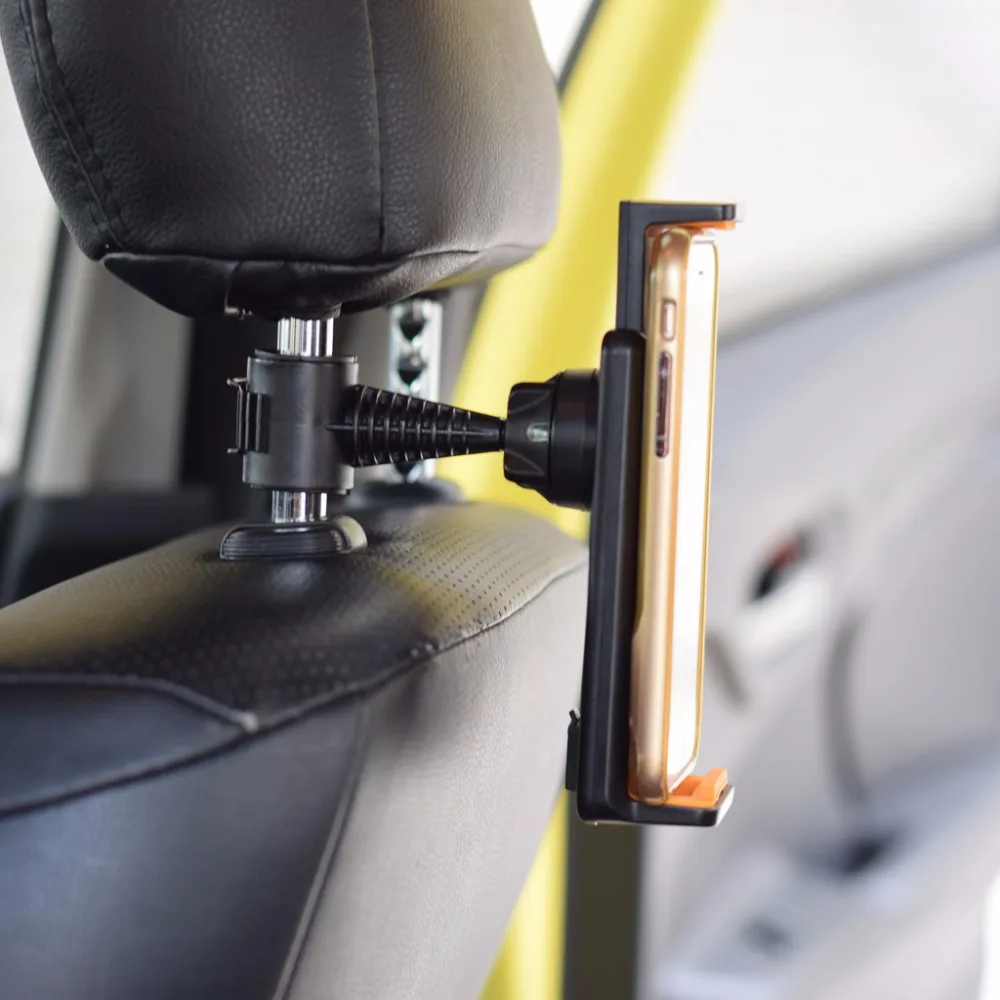  Universal 360 Grad Auto Rücksitz Kopfstütze Halter-standplatz für iPhone ipad GPS Samsung LG Tablet