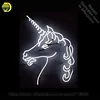 New Horse Neon Sign neon bulb Sign Real Glass Tube white neon lights Recreation Iconic Sign store Display Advertise personalized