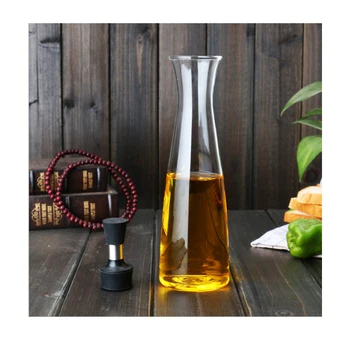 

RSCHEF 1 pcs Oil bottle small and vinegar bottle of kitchen supplies glass proof oil pot soy sauce bottle