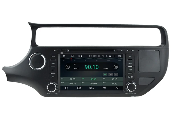 Sale Android 8.0 CAR Audio DVD player FOR KIA RIO 2015 gps Multimedia head device unit receiver BT WIFI 19