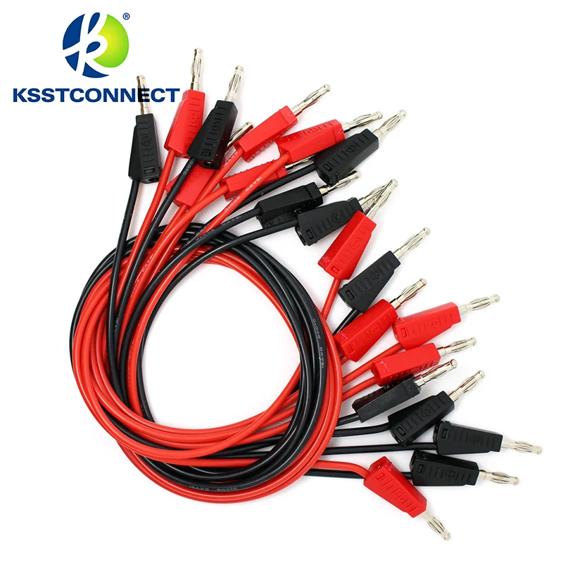 Тестовые заглушки для банановых розеток TL090 4 мм 16awg|lead test|test leads bananalead cable |