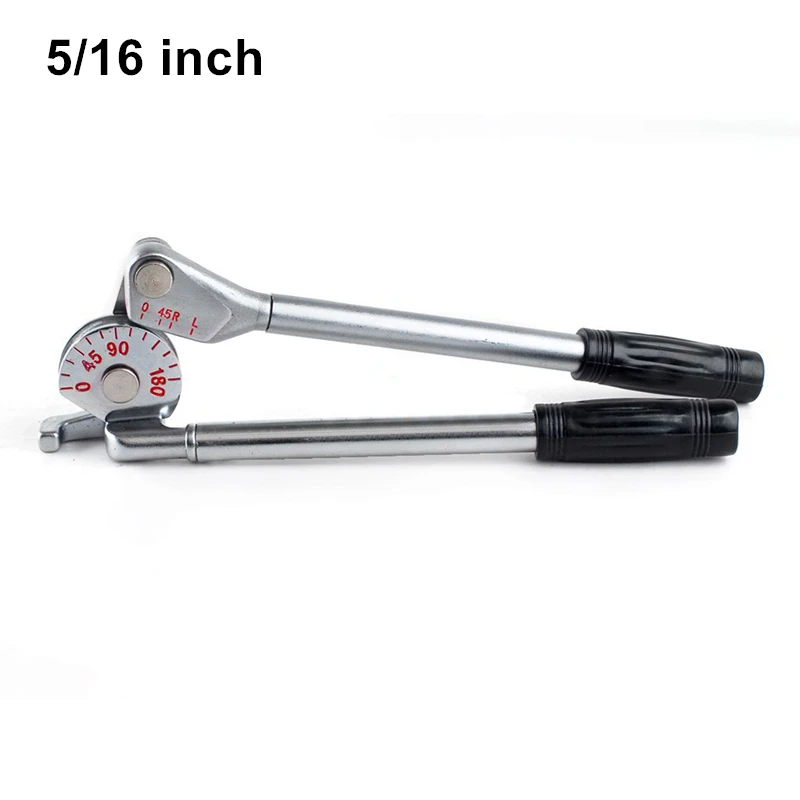 

5/16 inch pipe bender copper tube bending tool air-conditioning pipe bender max 180 angle bending made by stainless steel