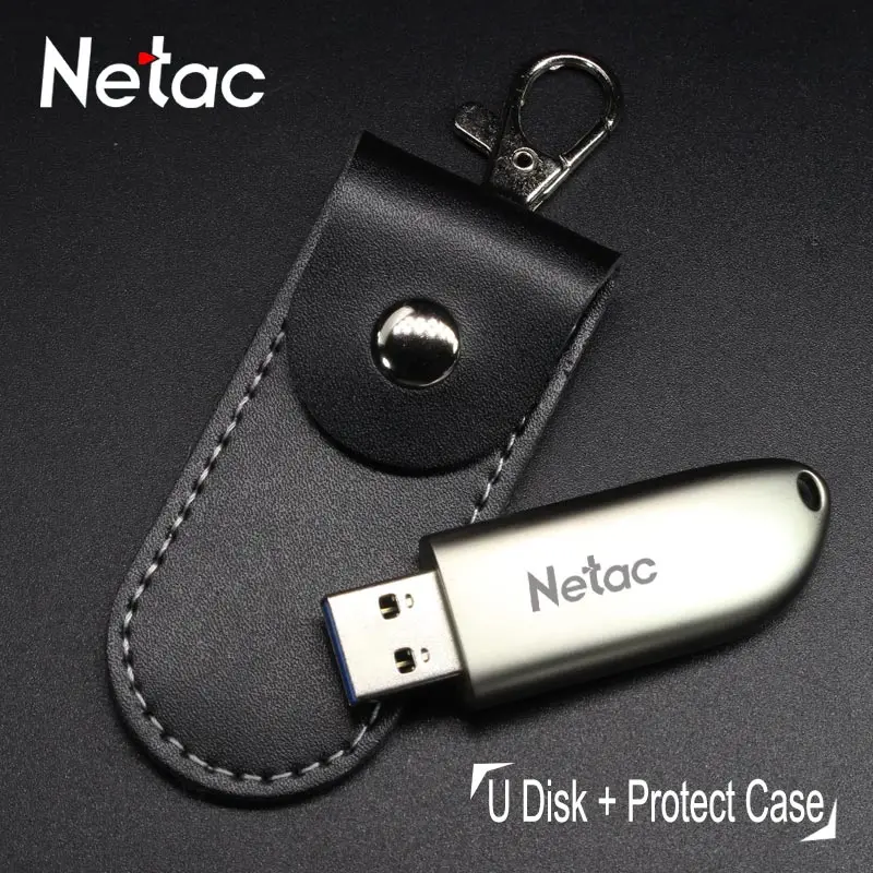 Netac флеш-накопитель USB 3,0, 16 ГБ, 32 ГБ, 64 ГБ, 128 ГБ, металлическая мини-карта памяти, USB, новая флешка, флешдиск,, диск на ключ - Цвет: U352 Plus Protect Ca