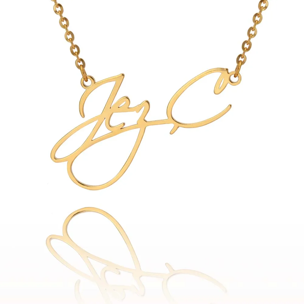 

Personalized Name Necklaces Custom Name Necklace for Her Fashion Name Jewelery Stainless Steel Necklace Pendant Gold Necklaces