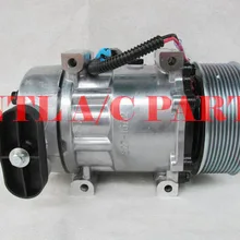 F696003141 f69-6003-141 4384 u4384 Санден 4384 Санден 7h15 7s15 709 sd709 sd7h15 авто ac компрессор для peterbilt/kenworth грузовик
