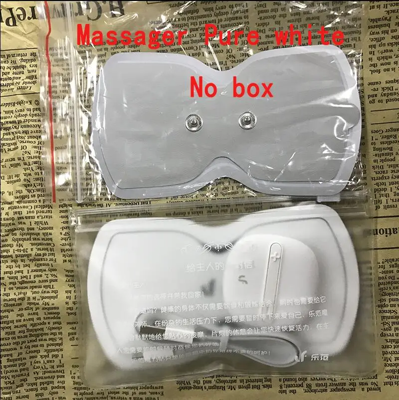 Xiaomi LF брендовый Портативный электрический стимулятор для всего тела Расслабляющий массажер для мышечной терапии волшебные наклейки Кумамон версия - Цвет: white no box