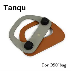 TANQU новый красочный продолговатые искусственная из искусственной кожи ручка для Obag 50 тела сумка продолговатой ручкой для вывода мешок 50