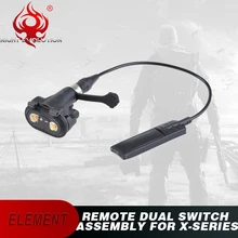 Ночник-эволюционный оружейный светильник с дистанционным двойным переключателем в сборе для тактических вспышек серии X, охотничий светильник NE07015