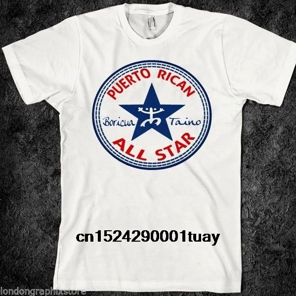 

Funny Short sleeve white t-shirt tshirts Black tee Puerto Rico T-Shirt S-3XL