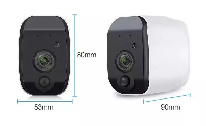 Батарея WIFI с питанием ip-камера безопасности 1080 P Беспроводная умная домашняя CCTV камера наблюдения PIR Обнаружение движения ночное видение