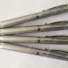 Лидер продаж рекламные акции шариковая ручка с серебряным покрытием Ручка серебряные чернила для ручки