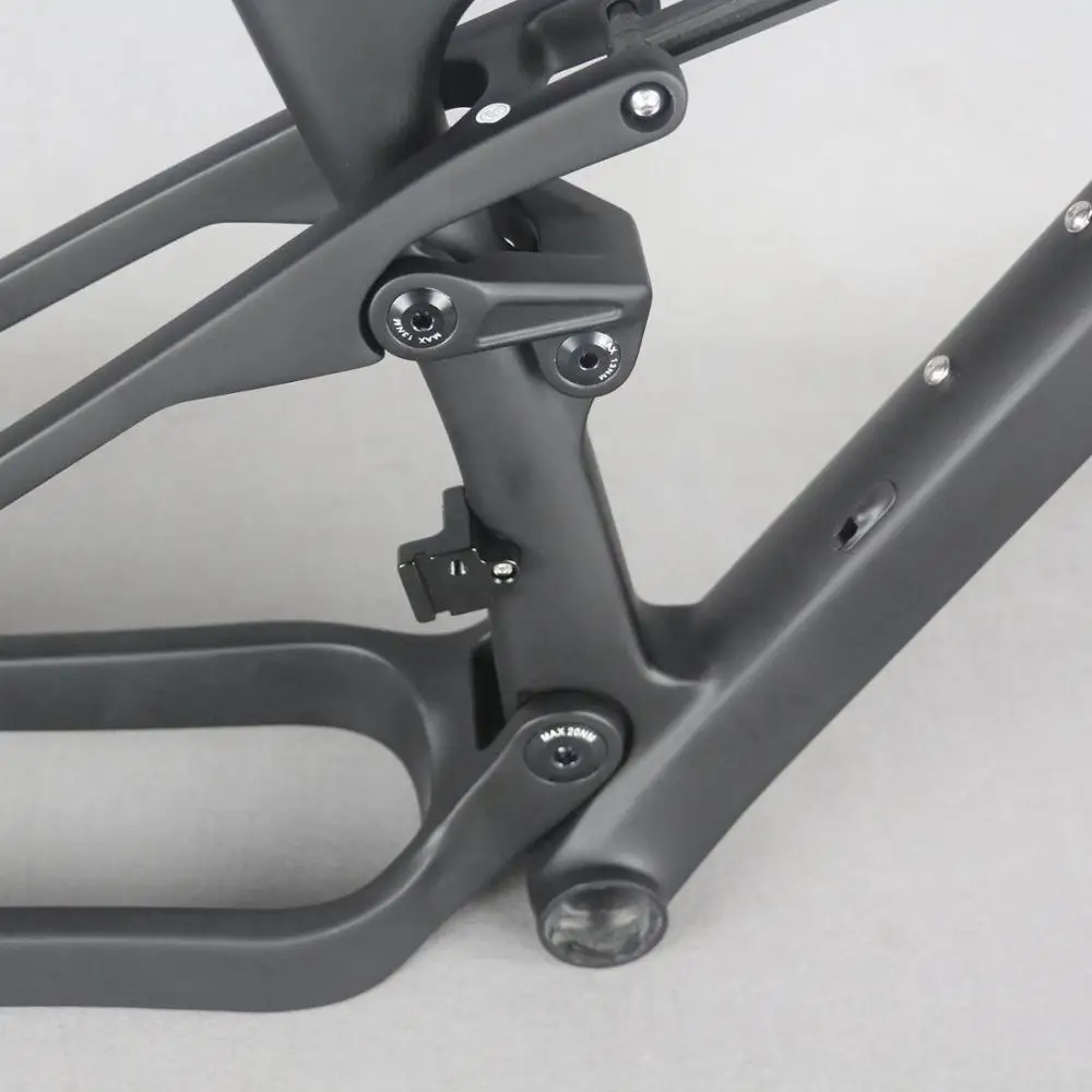 Sale Full Suspension MTB carbon frame XC mountain carbon framset BB92 UD matte can customzied paint 29er 27.5er boost 5