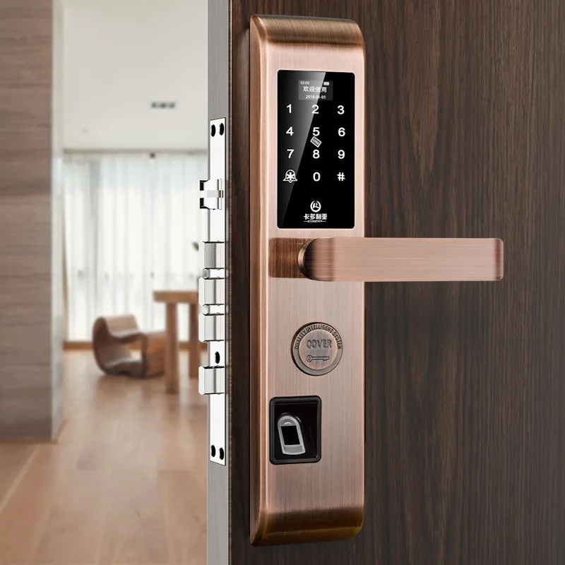  Fingerprint Lock Digital Door Lock Biometric electric lock Security door Smart Living Room Bedroom  - 33039516463