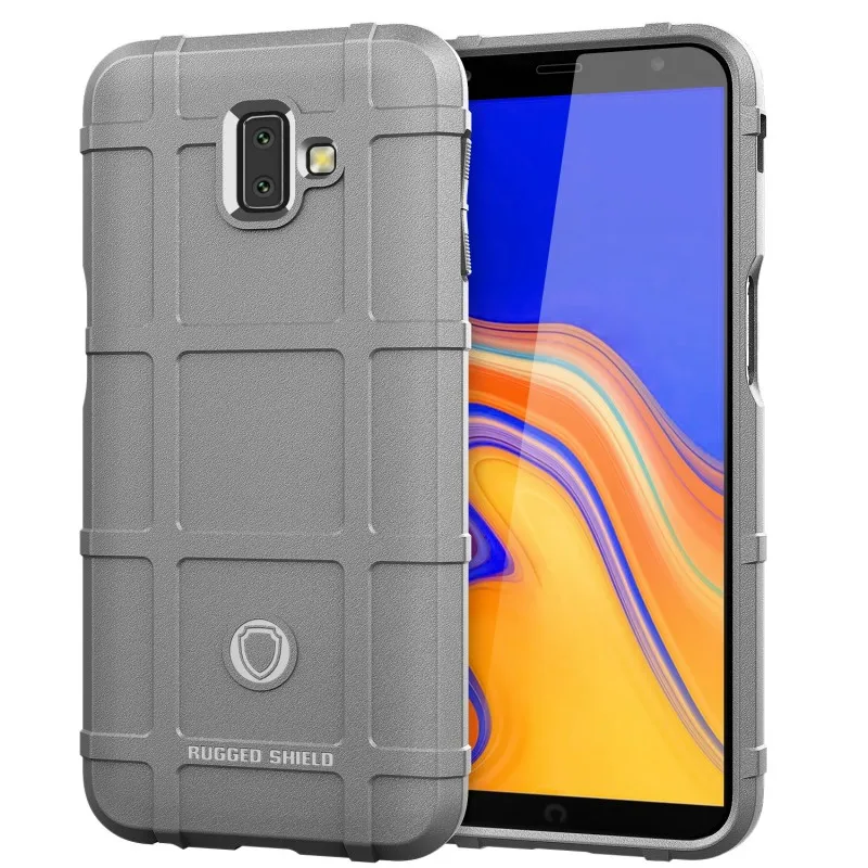 

Armor Case for Samsung Galaxy J6 Plus J6 Prime Cover Silicone Shockproof Rugged Shield for Samsung Galaxy J4 Plus J4 Prime Case