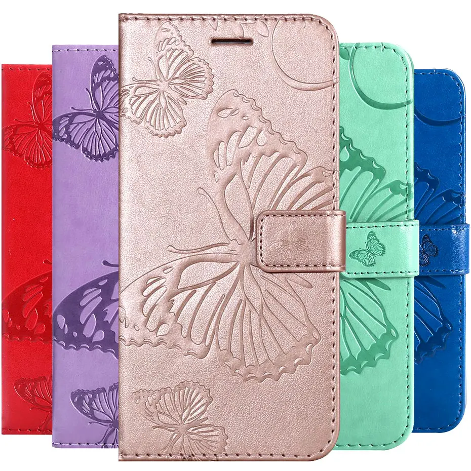 Чехол книжка из искусственной кожи для Samsung galaxy S10 S10E S9 Plus M10 M20 M30 J2 J4 J6 Prime Core A7 A9 2018