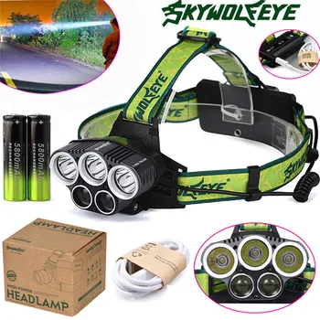 

High Quality LED Headlamp Flashlight Zoomable Headlight Head Torch Lamp Light