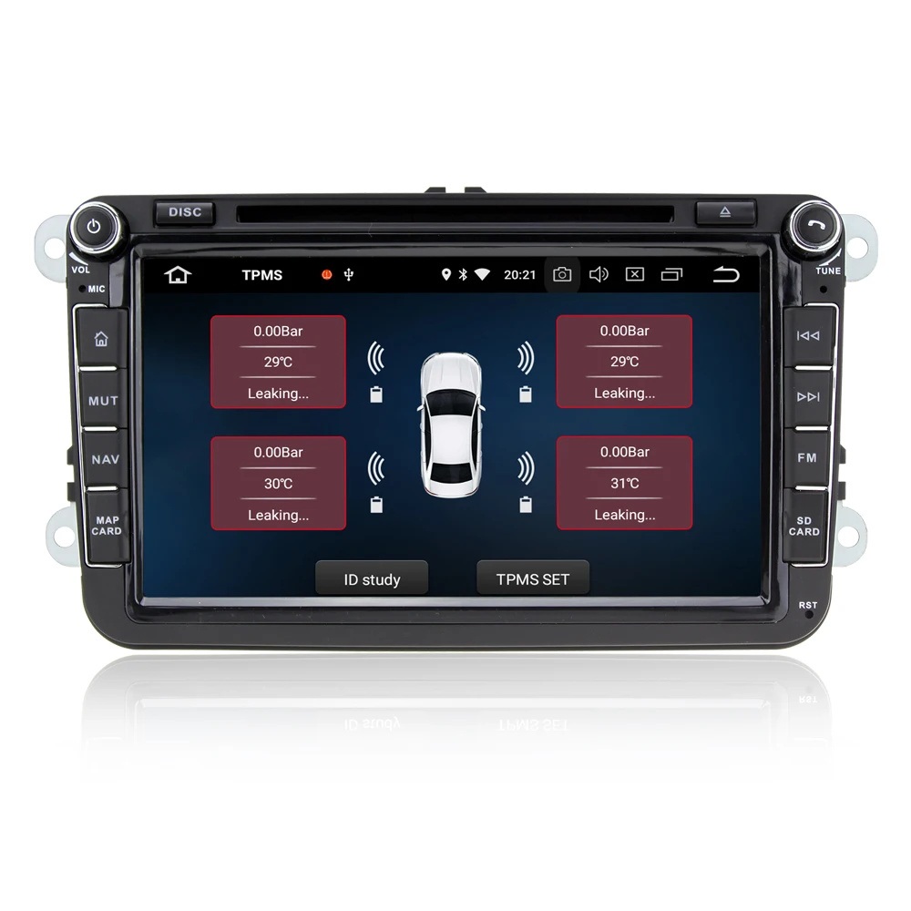 Excellent 4G Octa Core Android 8.0 4GB RAM Car DVD GPS Radio Player For VW Passat B6 B7 Jetta Caddy Tiguan Golf Polo Skoda Yeti Superb Car 3