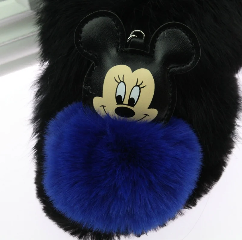 PINXIU2019 nuevo ratón Porte clef mujeres llavero pompón llavero de piel de conejo bola bolsa de clave de la cadena de Chaveiro sleutelhanger pompón PINXIU2019 nuevo ratón Porte clef mujeres llavero pompón llavero de piel de conejo bola bolsa de clave de la cadena de Chaveiro sleutelhanger pompón