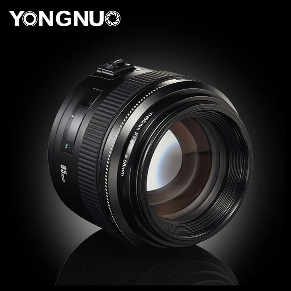 

YongNuo YN85mm Camera Lens f1.8 AF/MF Standard Medium Telephoto Prime Lens Fixed Focal Lens for Canon EF Mount EOS Cameras