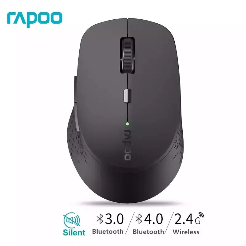 Новая многорежимная Бесшумная Беспроводная мышь Rapoo с 1600DPI Bluetooth 3 0/4 0 RF 2 4 ГГц для