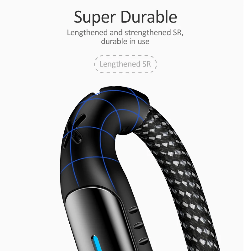 USAMS quick charge type C USB кабель 5A кабель для huawei Lite Pro OPPO Smart charge USB C кабель для huawei P20 OPPO R17