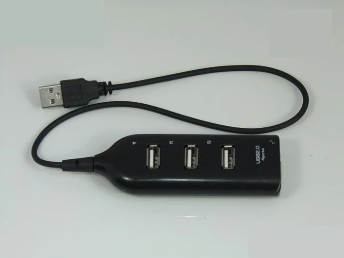 Проводной 4 Порты и разъёмы USB 2,0 концентратор высокой Скорость usb-хаб адаптер для портативных ПК#171