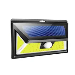 Монокристаллическая силиконовая солнечная панель светодиоды Солнечный датчик движения лампа водостойкий настенный светильник Открытый