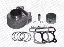 Performance 44MM Cylinder Piston Ring Gasket Kit GY6 60CC Jonway Jmstar Yiying Wangye Baotian Sunny Keeway