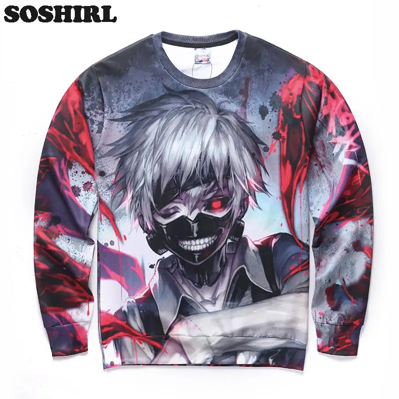 Anime Tokyo Ghoul Kaneki Ken Unisex Hoodie Fashion Cool ...