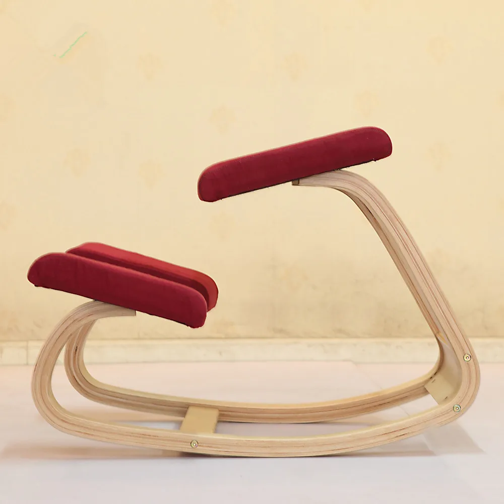 Original Ergonomic Kneeling Chair Stool Home Office Furniture Ergonomic Rocking Wooden Kneeling Computer Posture Chair Design Original Ergonomic Kneeling Chair Stool Home Office Furniture Ergonomic Rocking Wooden Kneeling Computer Posture Chair Design