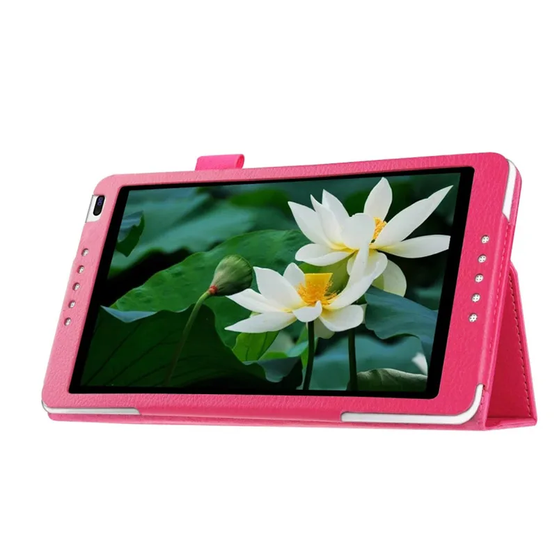 US $899.98 CucKooDo 200PcsLot Lichee Pattern PU Leather Case with Stand Holder for Huawei MediaPad M1S8301WWith Auto WakeSleep Feature