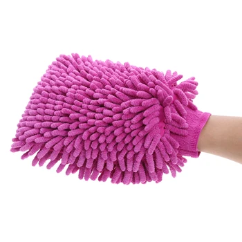 

26*19cm Ultrafine Fiber Chenille Anthozoan Car Wash Gloves Microfiber Car&Motorcycle Washer Supplies Car Care Brushes Cleaning