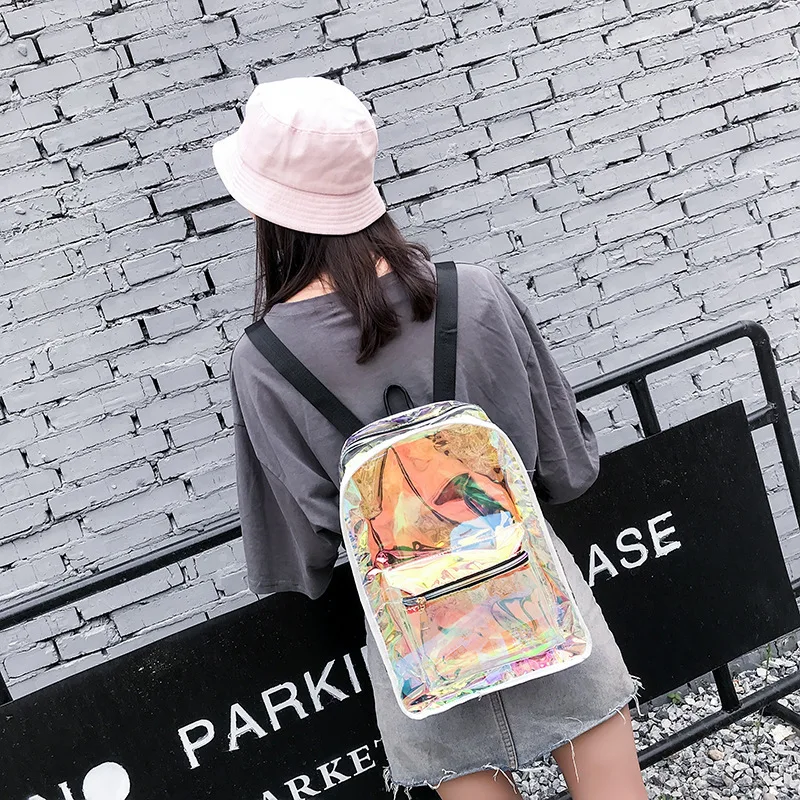 SUUTOOP 2018 النساء الهولوغرام الليزر Daypacks بو الجلود مراهق حقيبة مدرسية للبنات حزمة الإناث المجسم أكياس Mochila SUUTOOP 2018 النساء الهولوغرام الليزر Daypacks بو الجلود مراهق حقيبة مدرسية للبنات حزمة الإناث المجسم أكياس Mochila