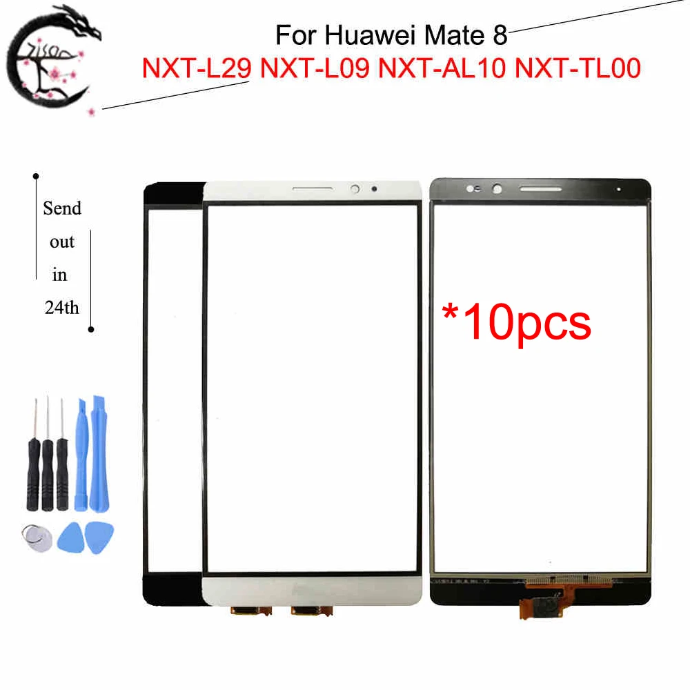 

10PCS Touch Panel For Huawei Mate 8 Mate8 NXT-L29 L09 AL10 TL00 Touch Screen Digitizer Glass Sensor Touchscreen With Flex Cable