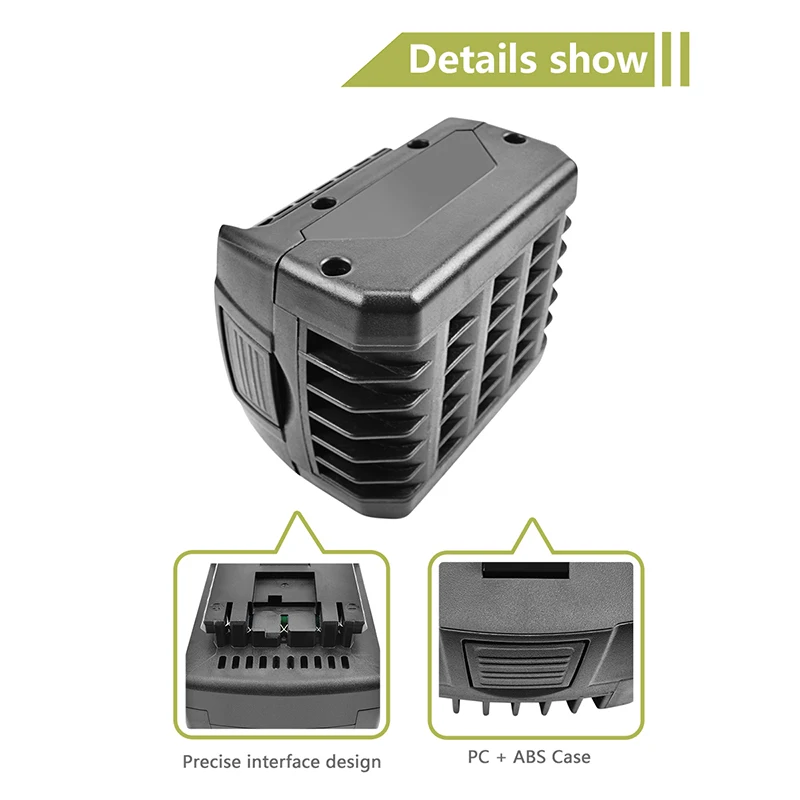 Bonacell 2 шт. для Bosch Мощность инструменты 14,4 V 4000 мА/ч, литий-ионный аккумулятор Батарея BAT614 BAT614G BAT607 BAT607G 17614-01 PB360S 36614-02