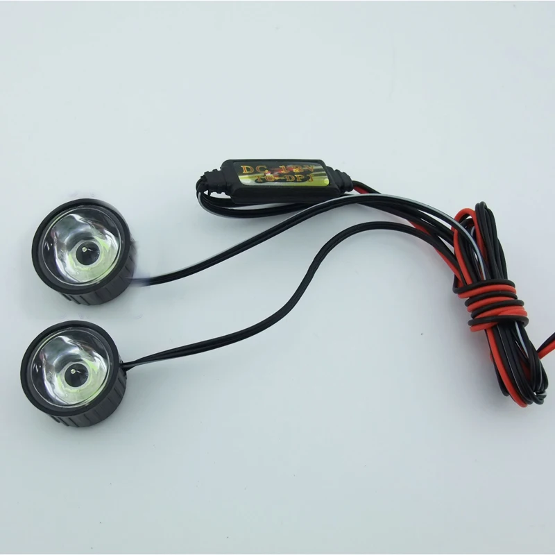 12v Led орлиный глаз светильник для вспышки автомобиля мотоцикла вождения