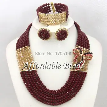 

Simple Bridal Costume Jewelry Beautiful Fashion Jewelry Sets Free Shipping ABS075