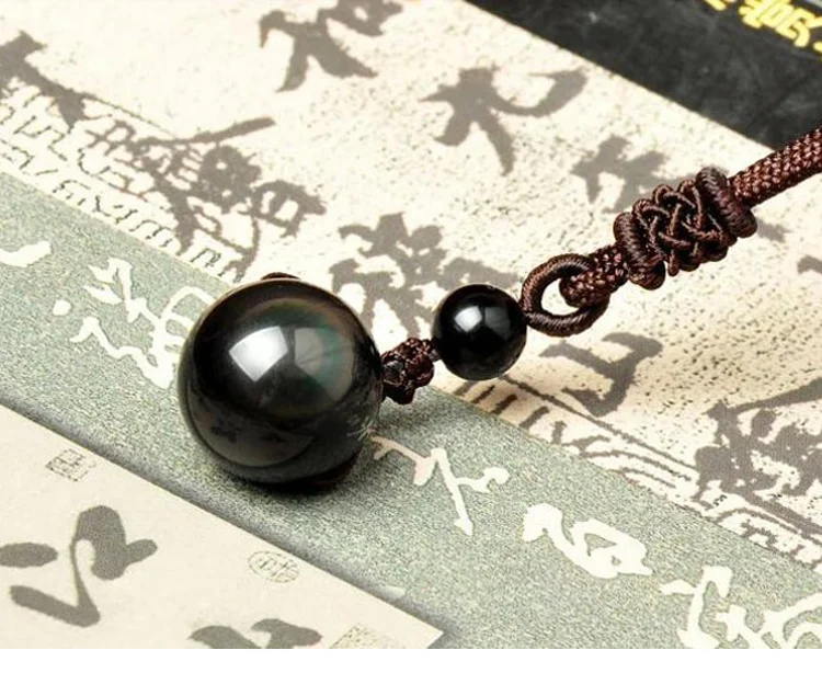 Black-Obsidian-Rainbow-Eye-Beads-Ball-Necklace_06