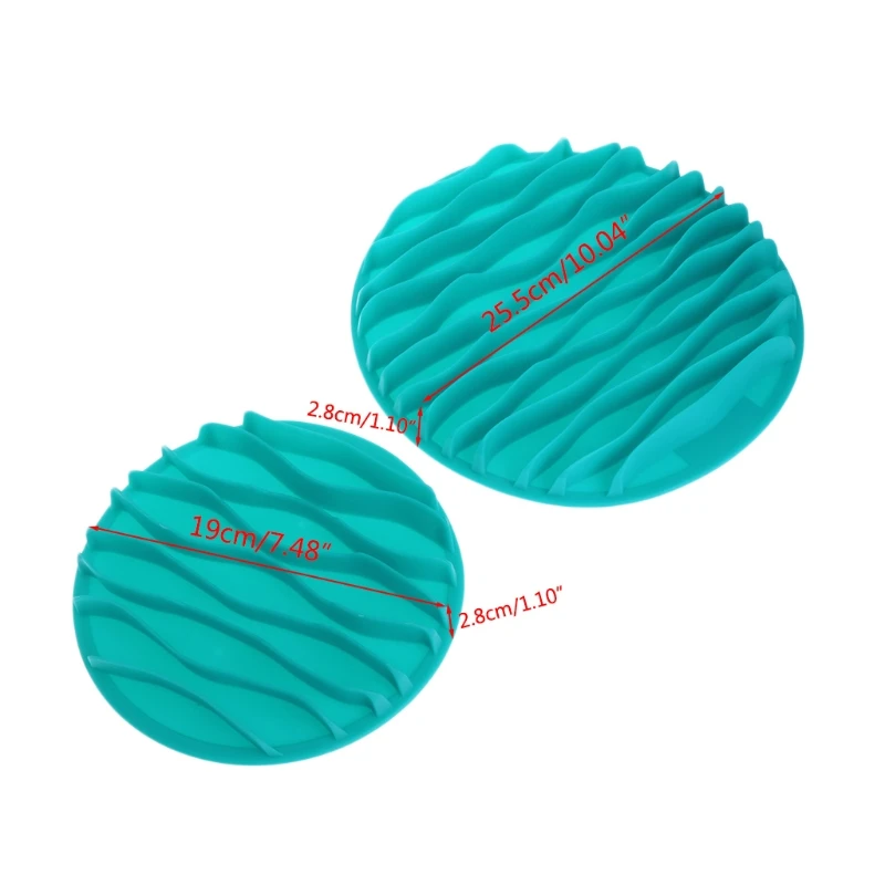

Pet Dog Kitty Interactive Slow Food Anti Gulp Feed Healthy Anti Slip Dish Feeder Kitten Wave Pattern Cat Bowl Christmas