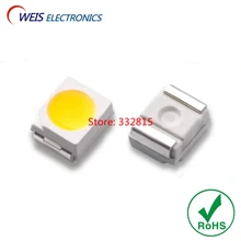 100 PCS 3528 Natural Branco LEVOU SMD-2 1210 4000-4500 K 3.0-3.2 v 7-8lm ultra bright 6-7lm contas de luz RoHs Frete grátis