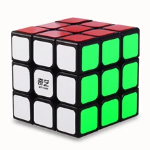 Qiyi магический куб, классические игрушки, 3x3x3 Стикеры блок Скорость куб, разноцветная, обучающая образовательная головоломка, Cubo Magico, Обучающие игрушки куб