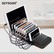 SZYSGSD Универсальный быстрый заряд 15 usb портов для зарядное устройство для смартфона для iPhone X 8 для huawei samsung 5 V 20A планшетный ПК компьютер