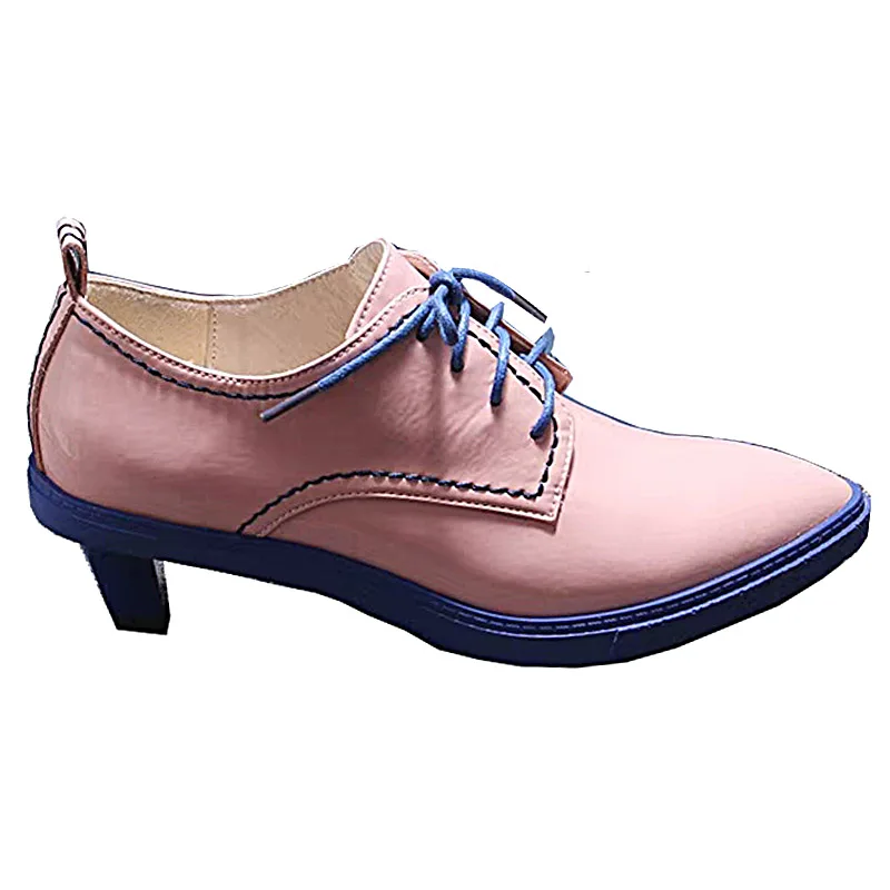 

2019 HOT Women Pumps Thin High Heel 6CM Fashipn Lace Up Pointed Toe Spring Fall Shoes Blue Ladies Pumps Shoes Women Working Shoe