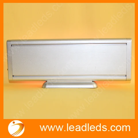 Yellow LED desk board mini led moving sign with USB Input rolling news