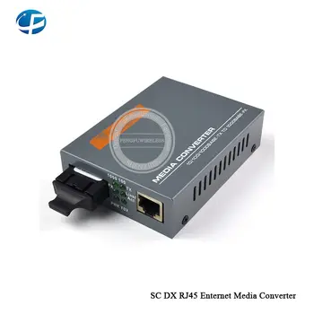 

Original new 1 pair MultiMode Duplex 3KM External Power Supply SC DX RJ45 Ethernet Media Converter HTB-GM-03 1000Mbps on stock