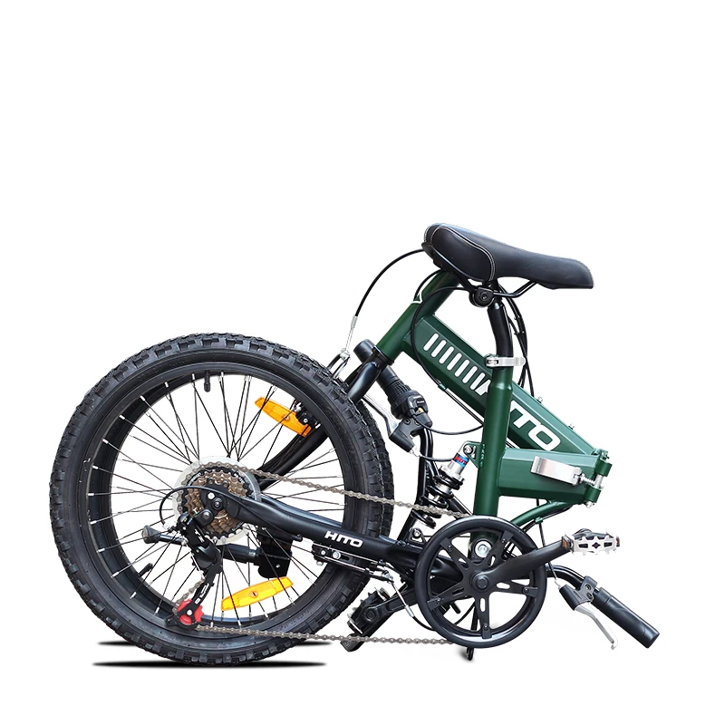 Складной велосипед BMX колеса 20 дюймов 6 скоростей рама из углеродистой стали