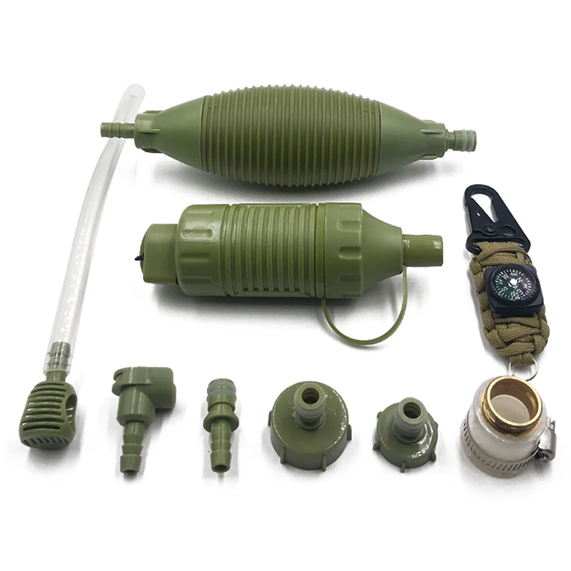 ABS environmental protection Water Filter Paracord Compass