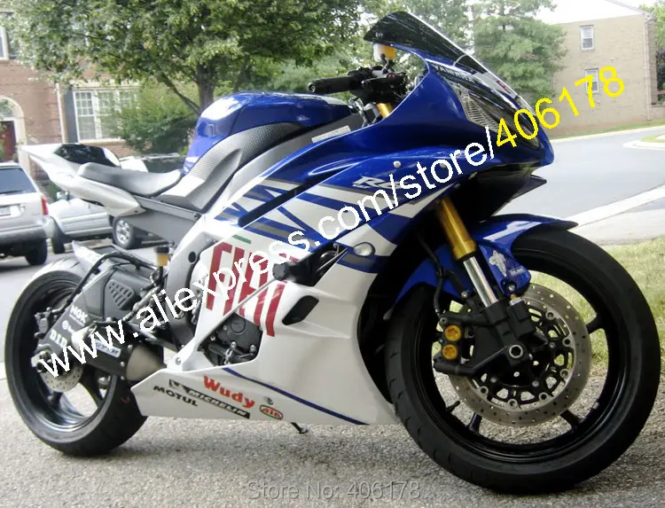 

Hot Sales,Customized Injection ABS Fairing For Yamaha 2006 2007 YZF 600 R6 FIAT YZFR6 06 07 Bodywork Kit (Injection molding)