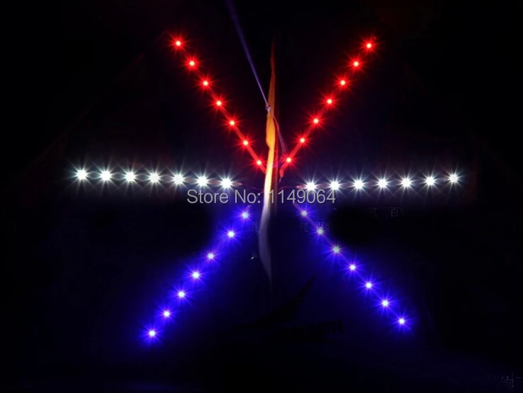 

free shipping high quality shinning led kite flying kite outdoor fun & sports parafoil pipa volante with handle line led light